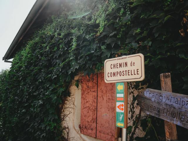 Boucle à Charly sur le chemin de Compostelle