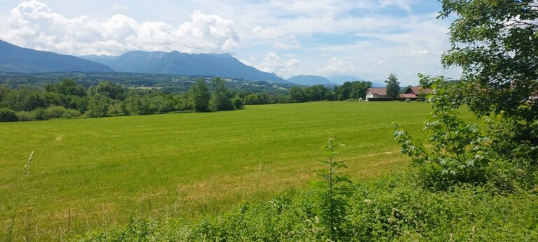 Sur les Bornes depuis le Chaumet (remplace St Laurent)